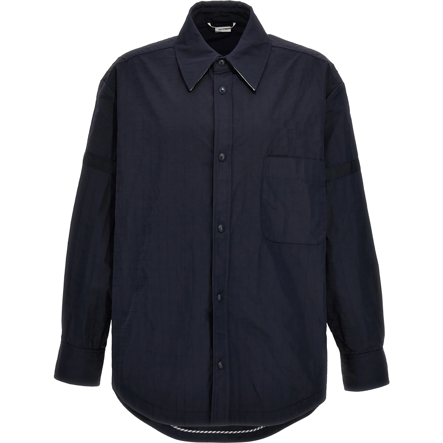 Blue Polyamide Blouse