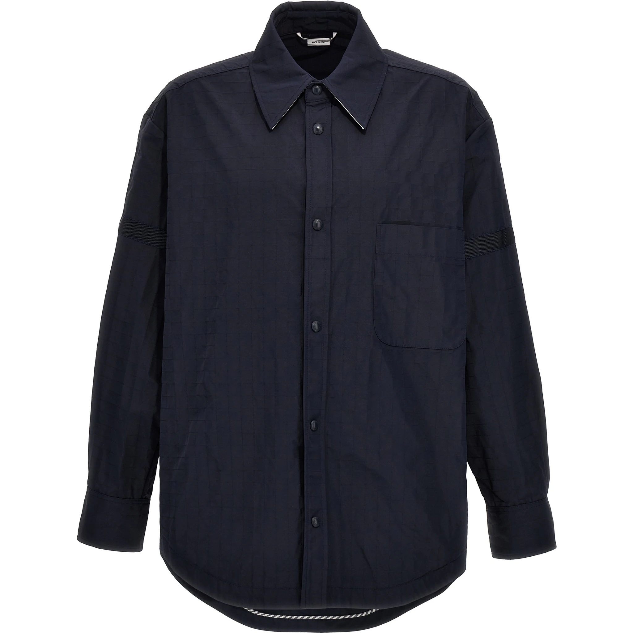Blue Polyamide Blouse