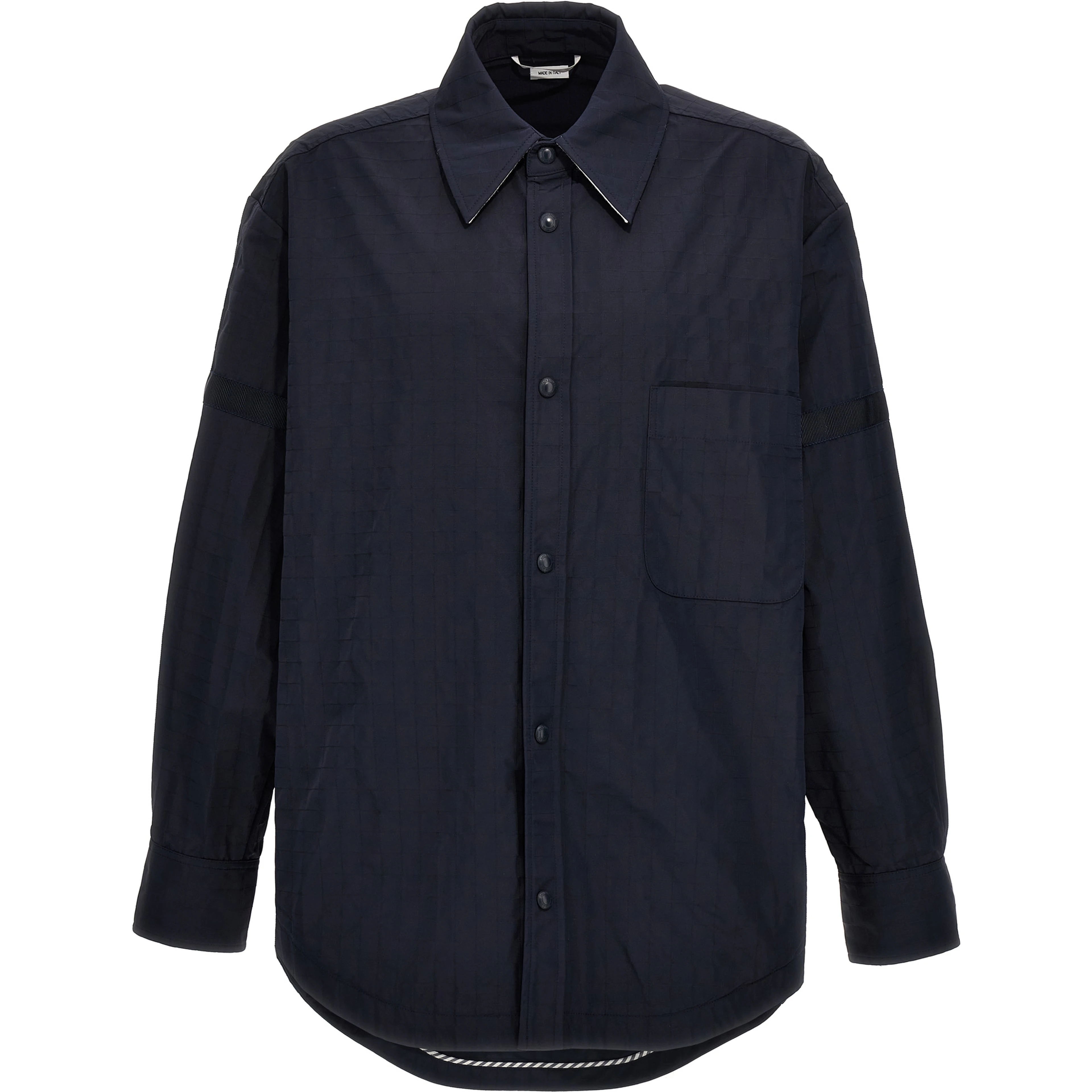 Blue Polyamide Blouse