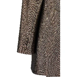 Brown Silk Blazer
