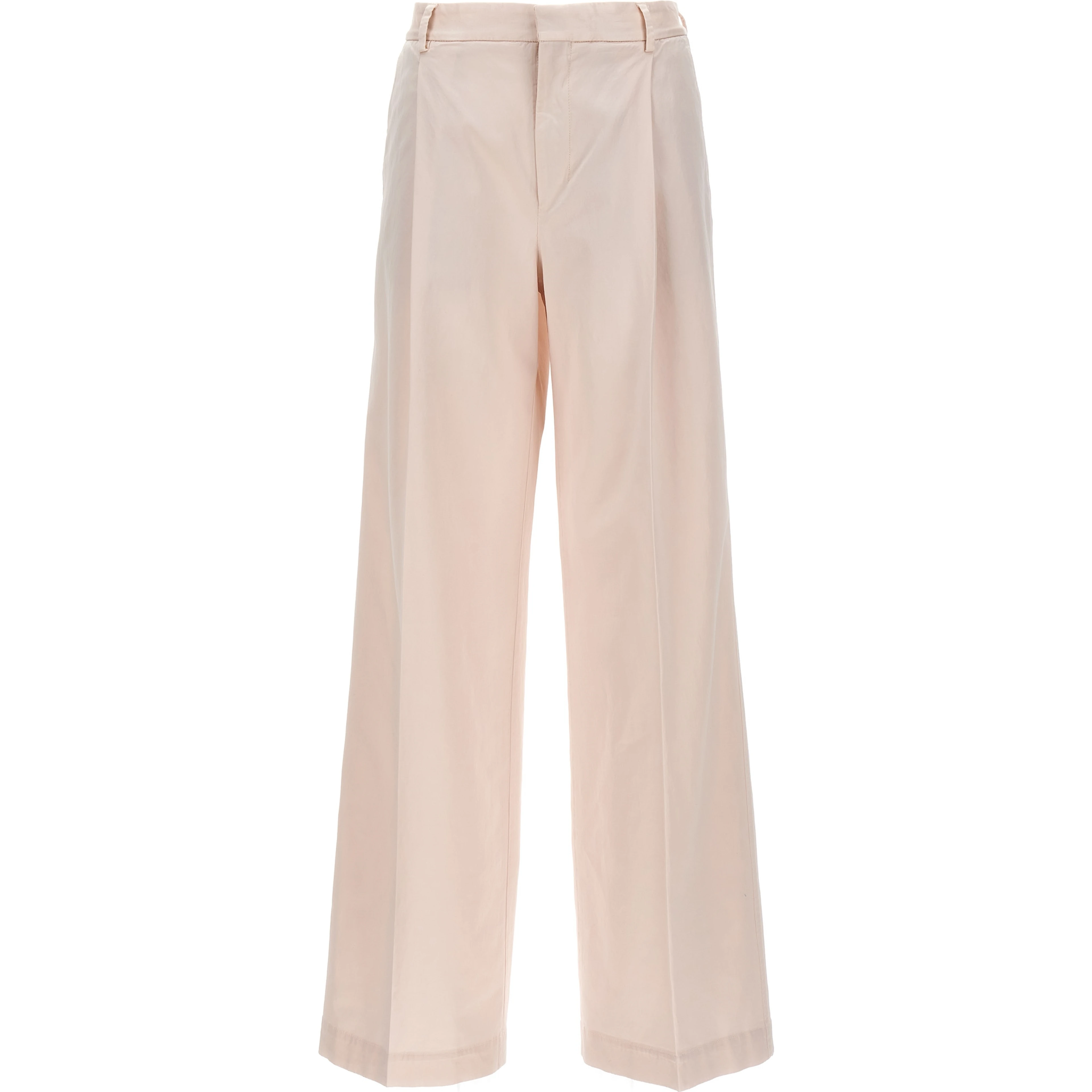 Multicolor Cotton Casual Pants