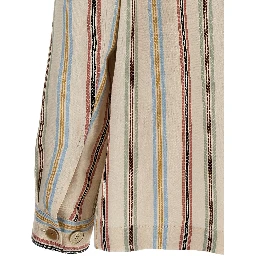 Multicolor Linen Blouse