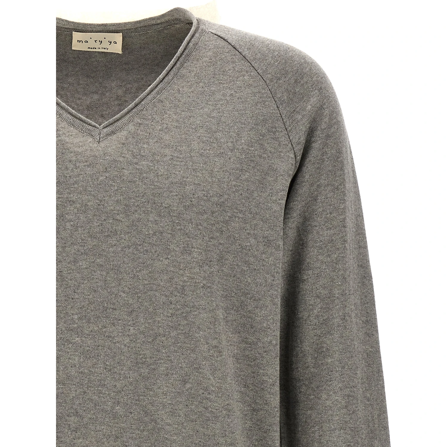 Gray Cotton Cardigan