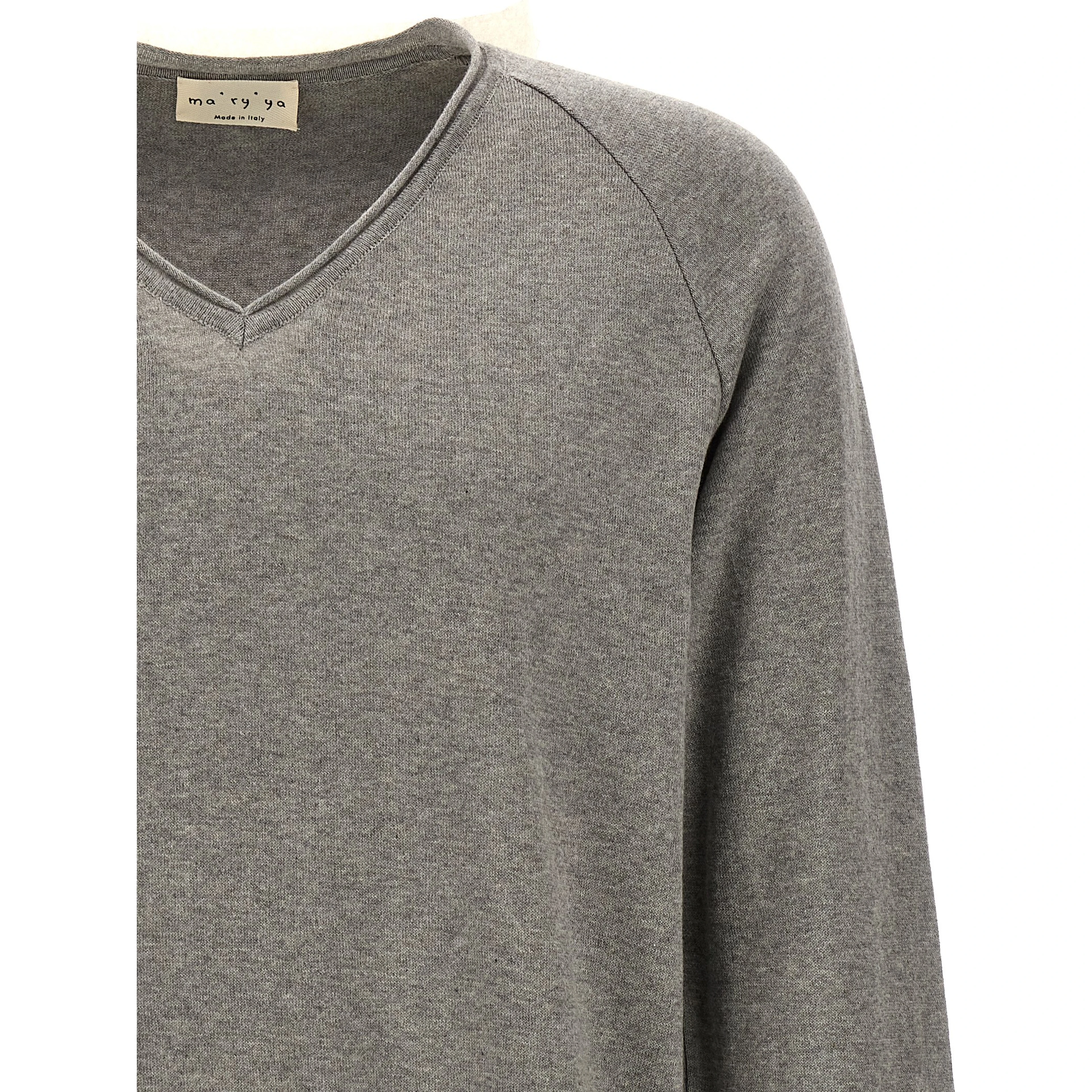 Gray Cotton Cardigan