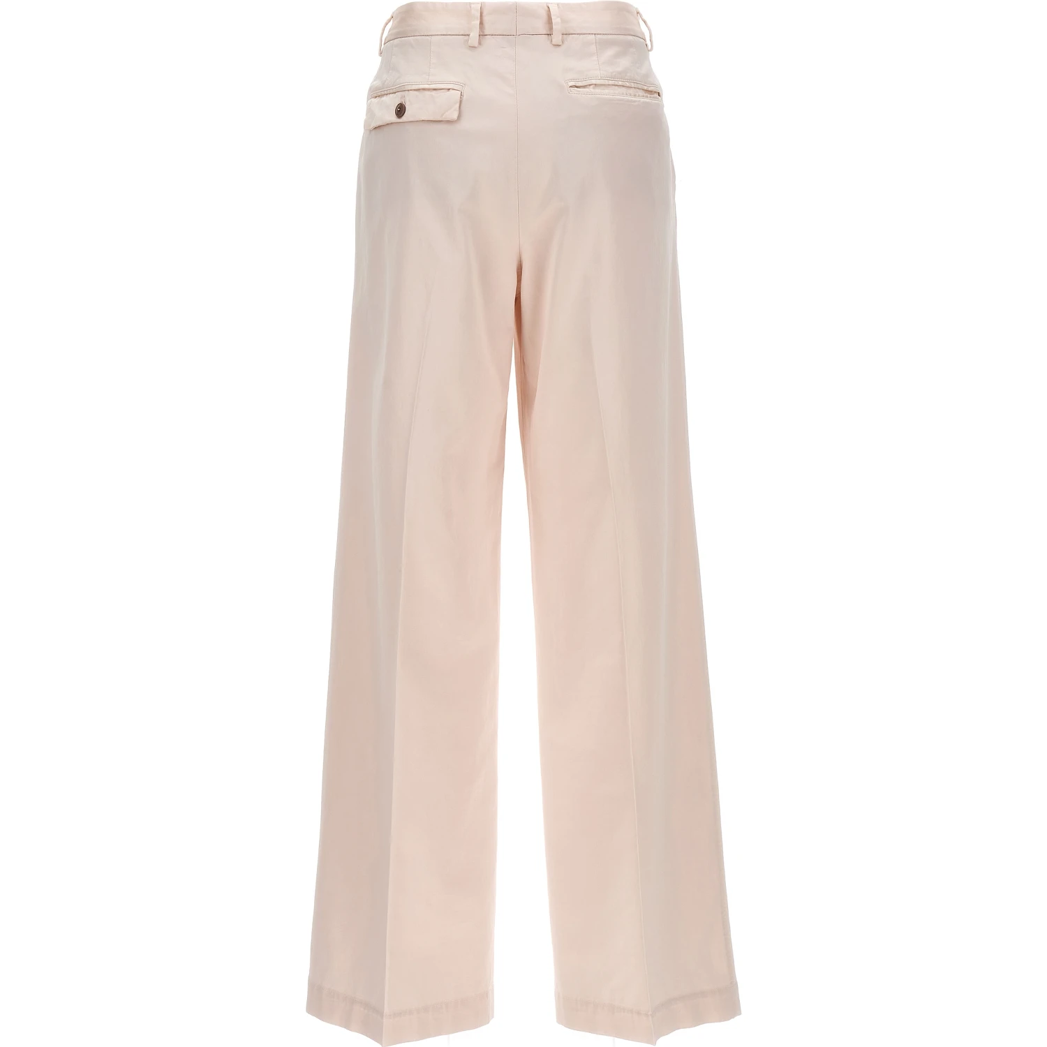 Multicolor Cotton Casual Pants