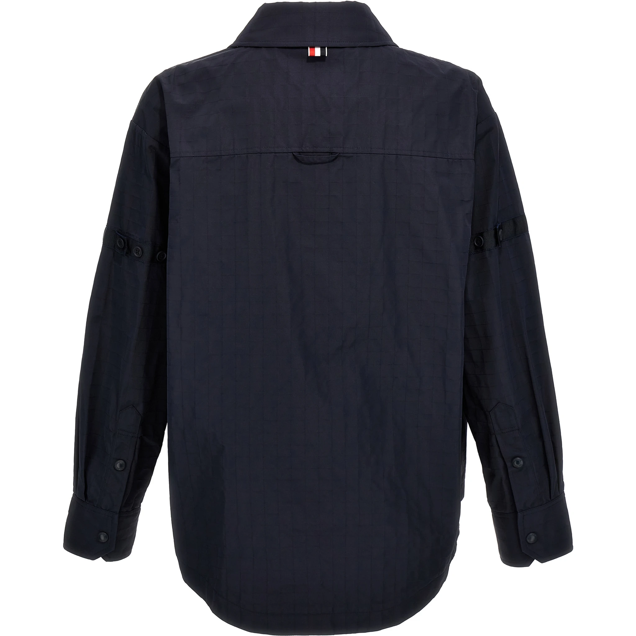 Blue Polyamide Blouse