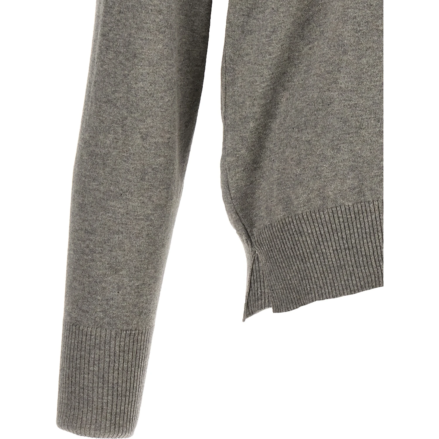 Gray Cotton Cardigan
