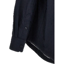 Blue Polyamide Blouse