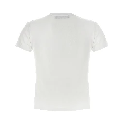 White Viscose T-Shirt