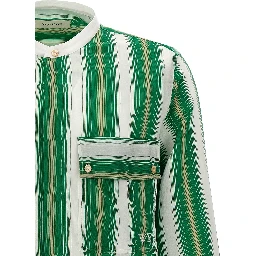 Multicolor Viscose Blouse