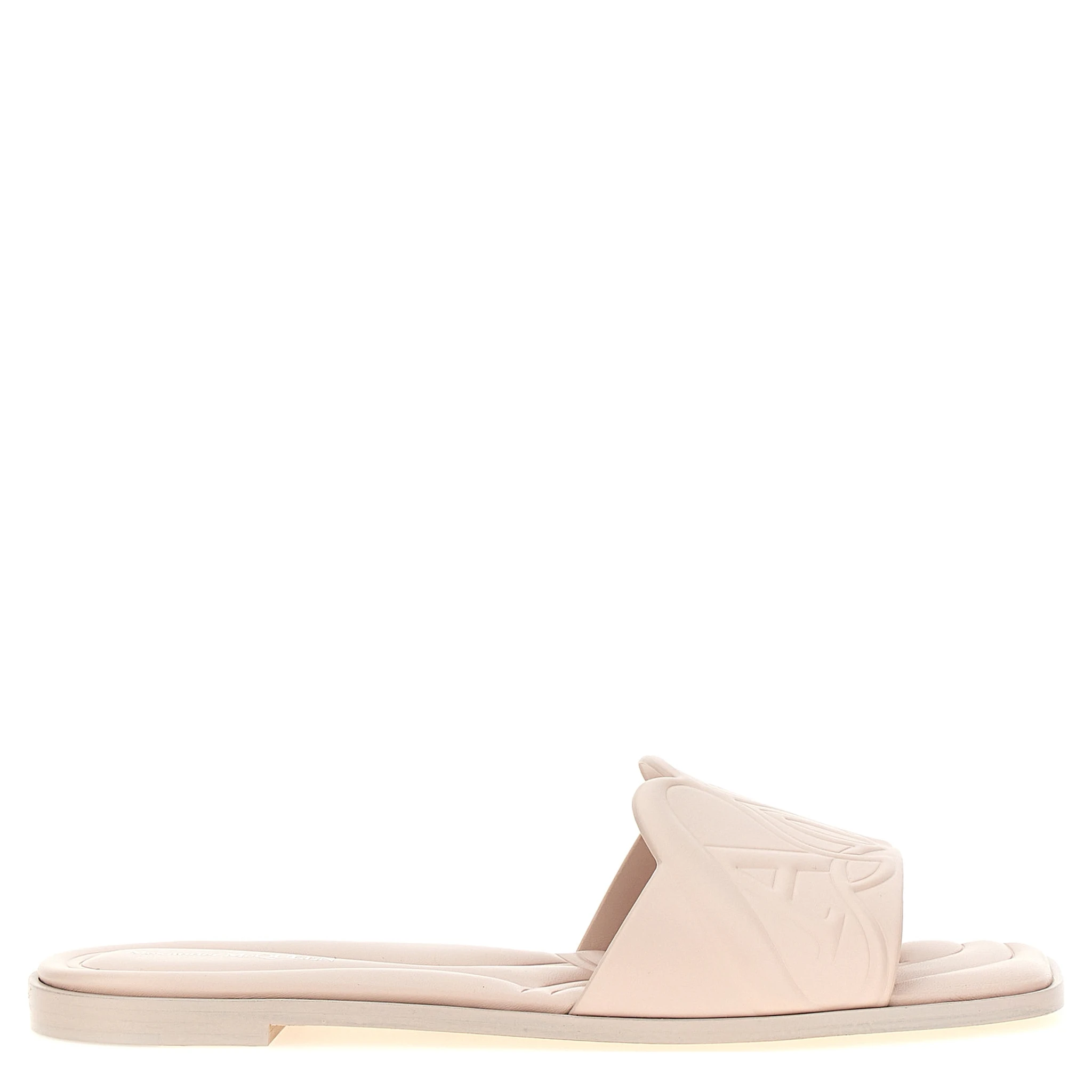 Multicolor Calfskin Slides