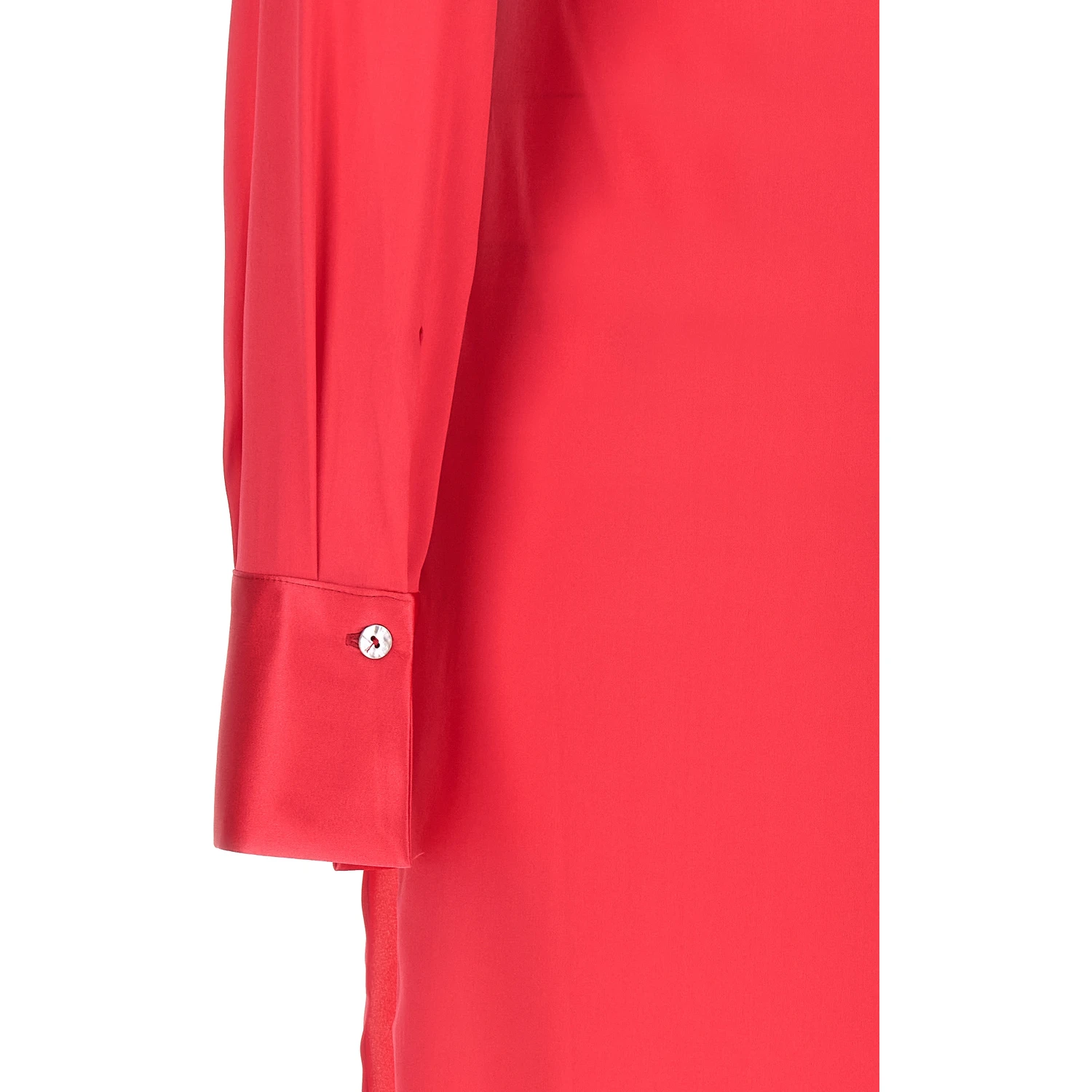 Fuchsia Silk Long Dress