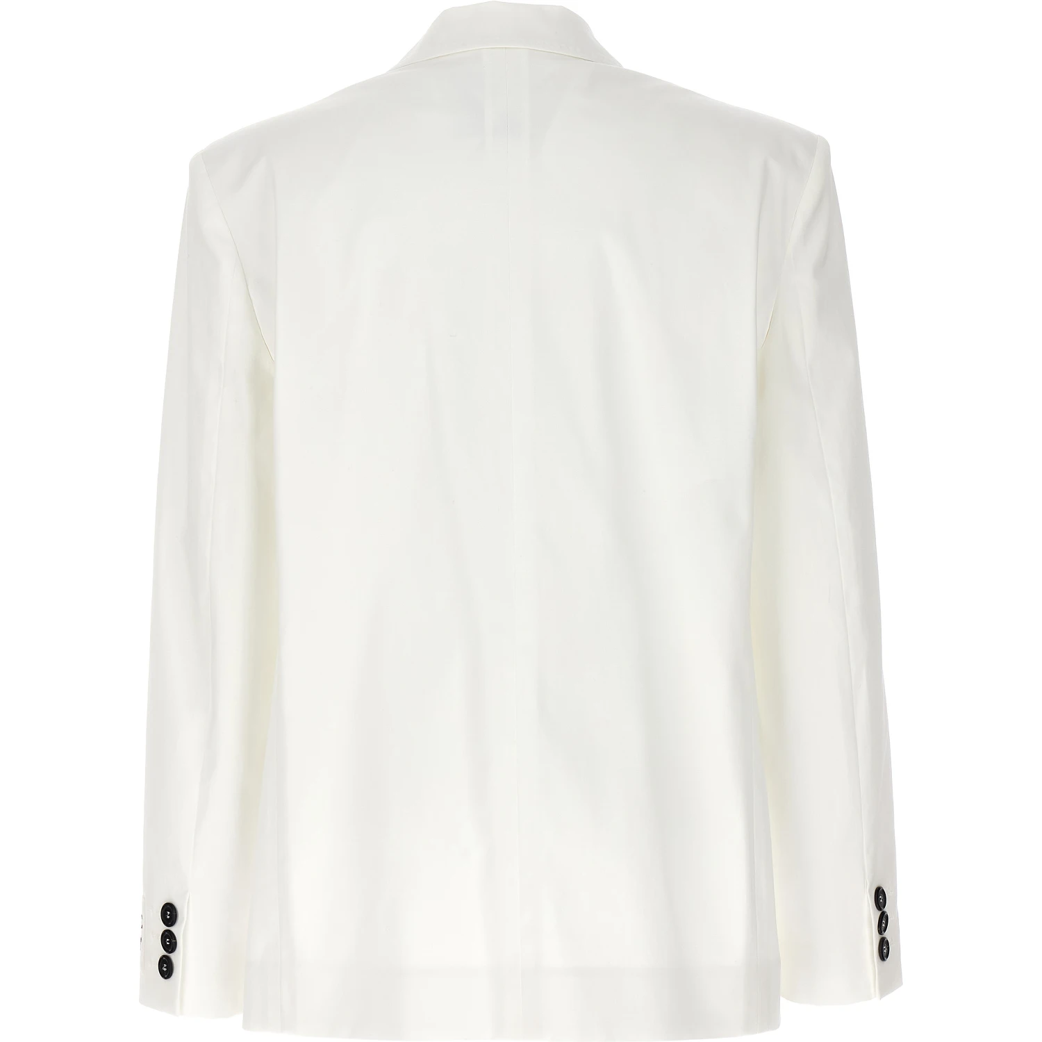 White Cotton Blazer