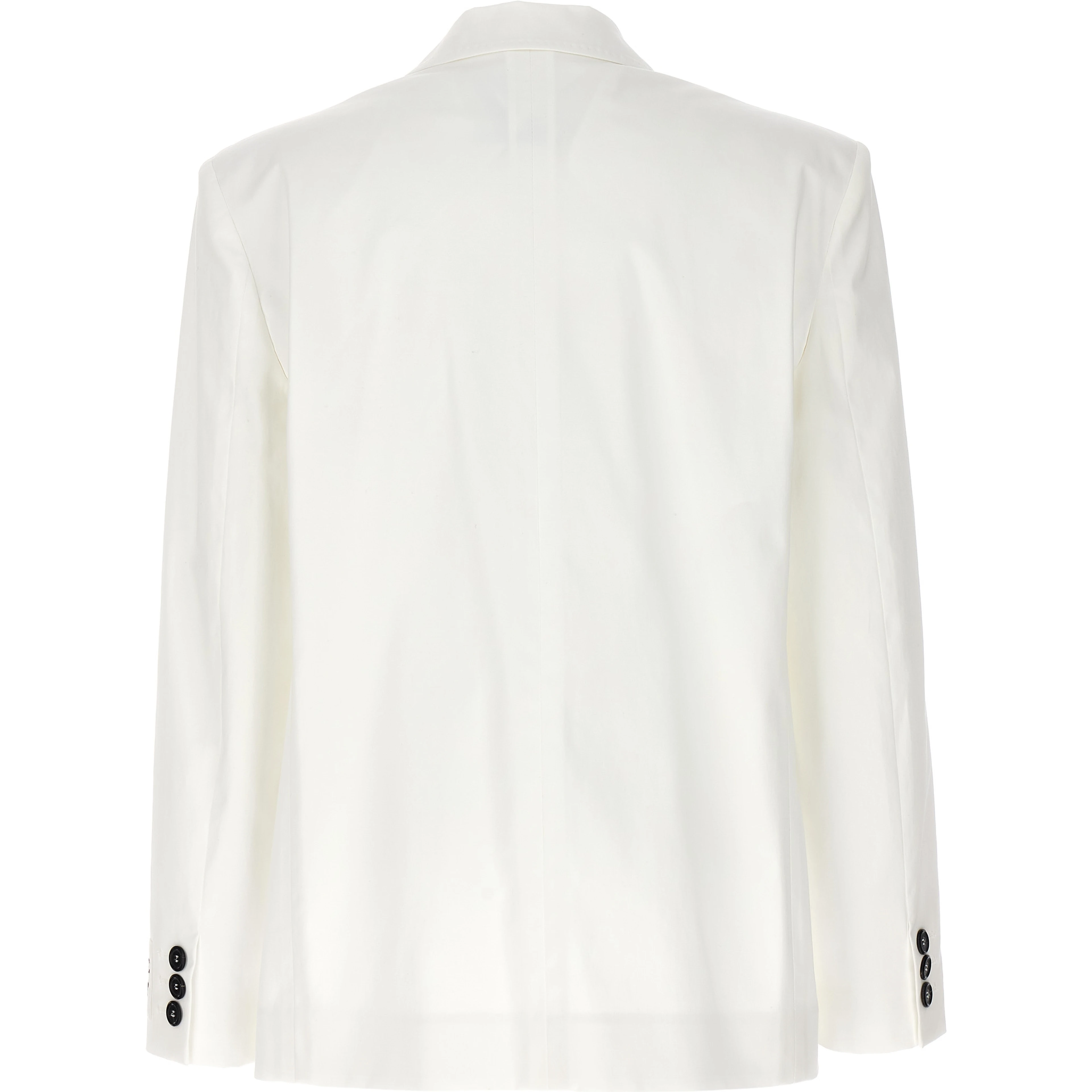 White Cotton Blazer
