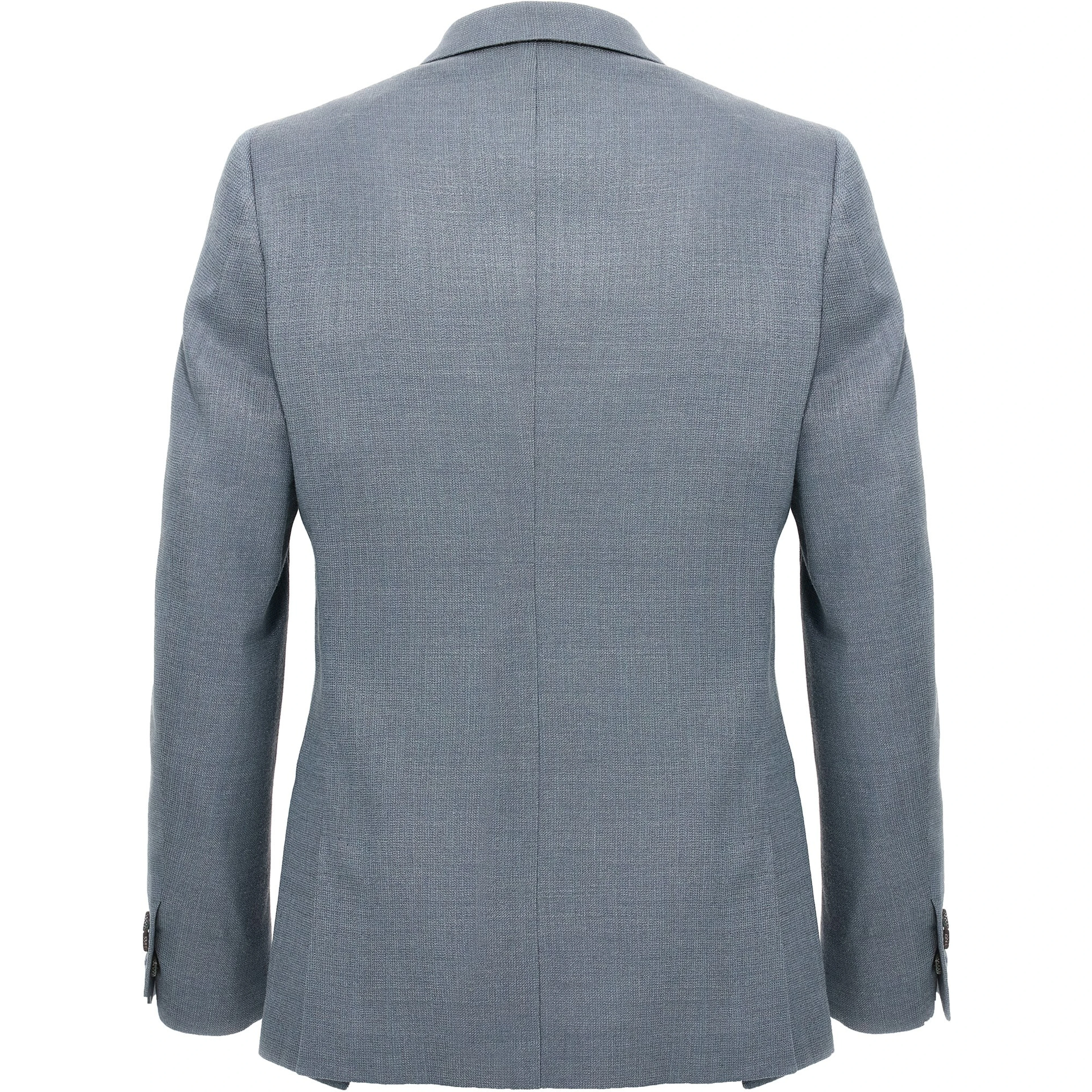Blue Silk Blazer