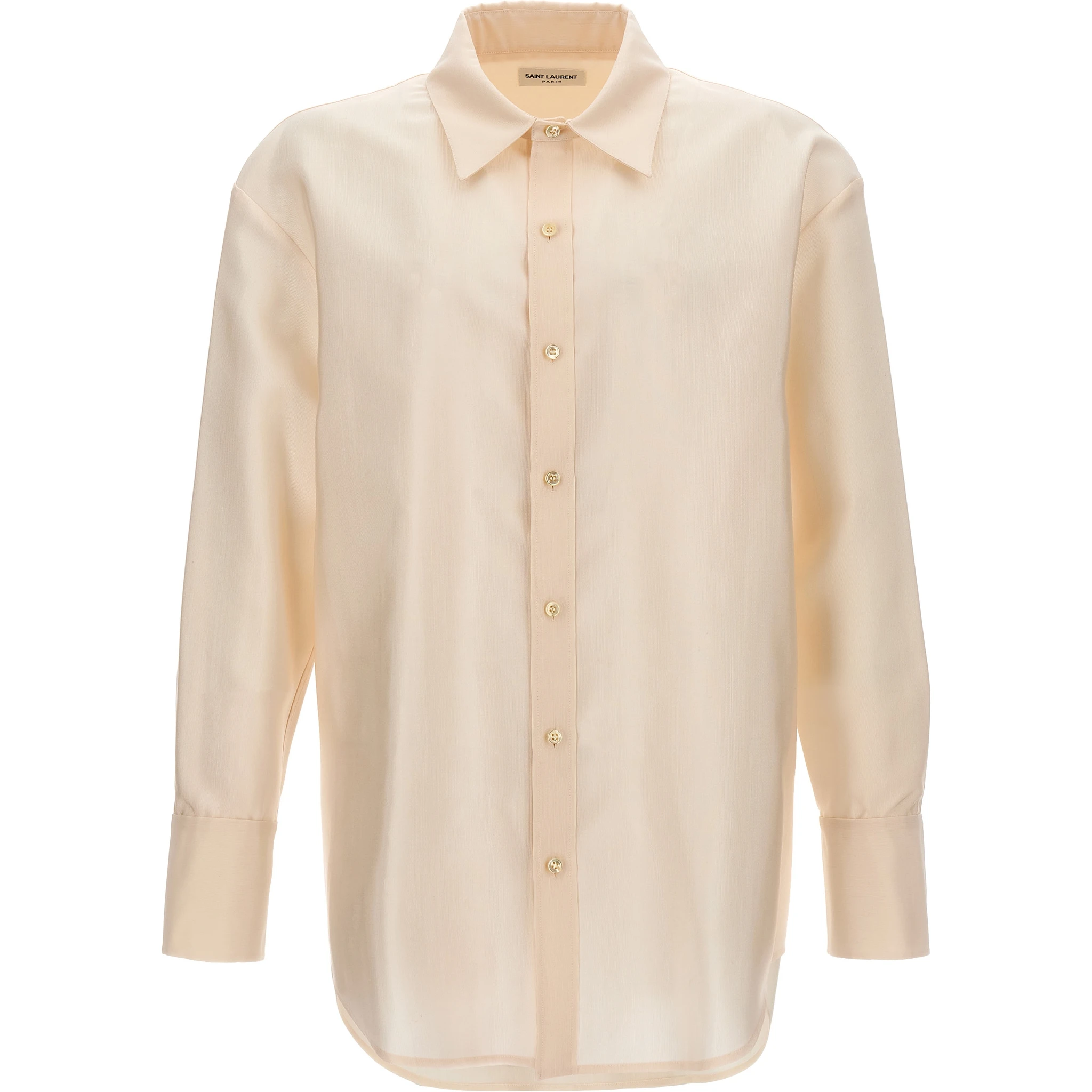 Beige Acetate Blouse
