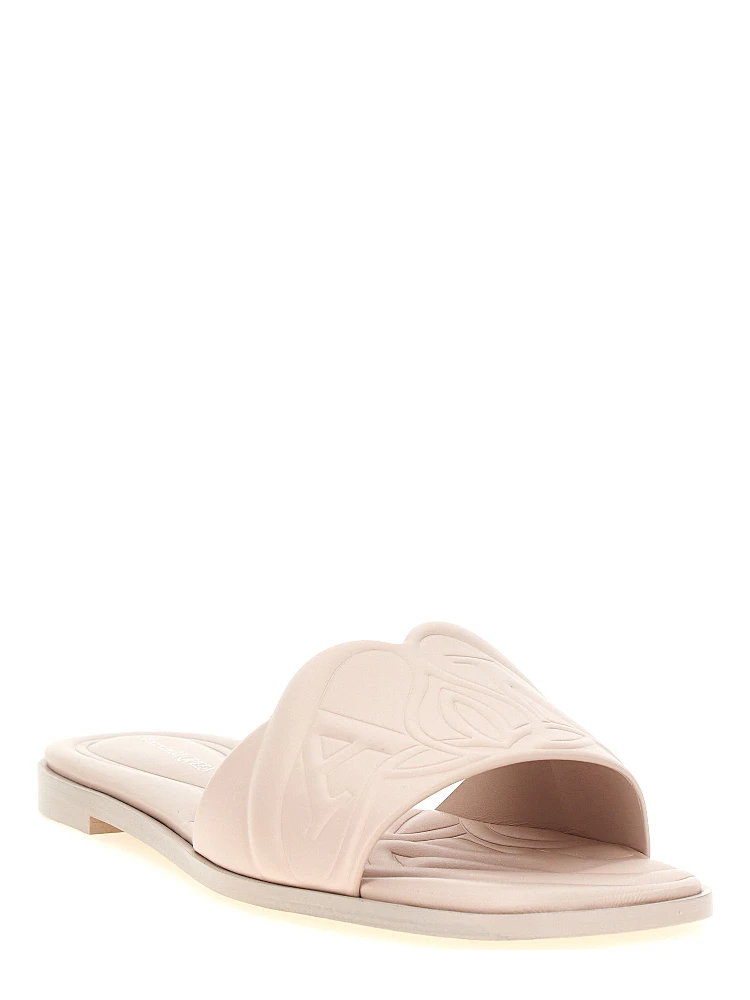 Multicolor Calfskin Slides alternative