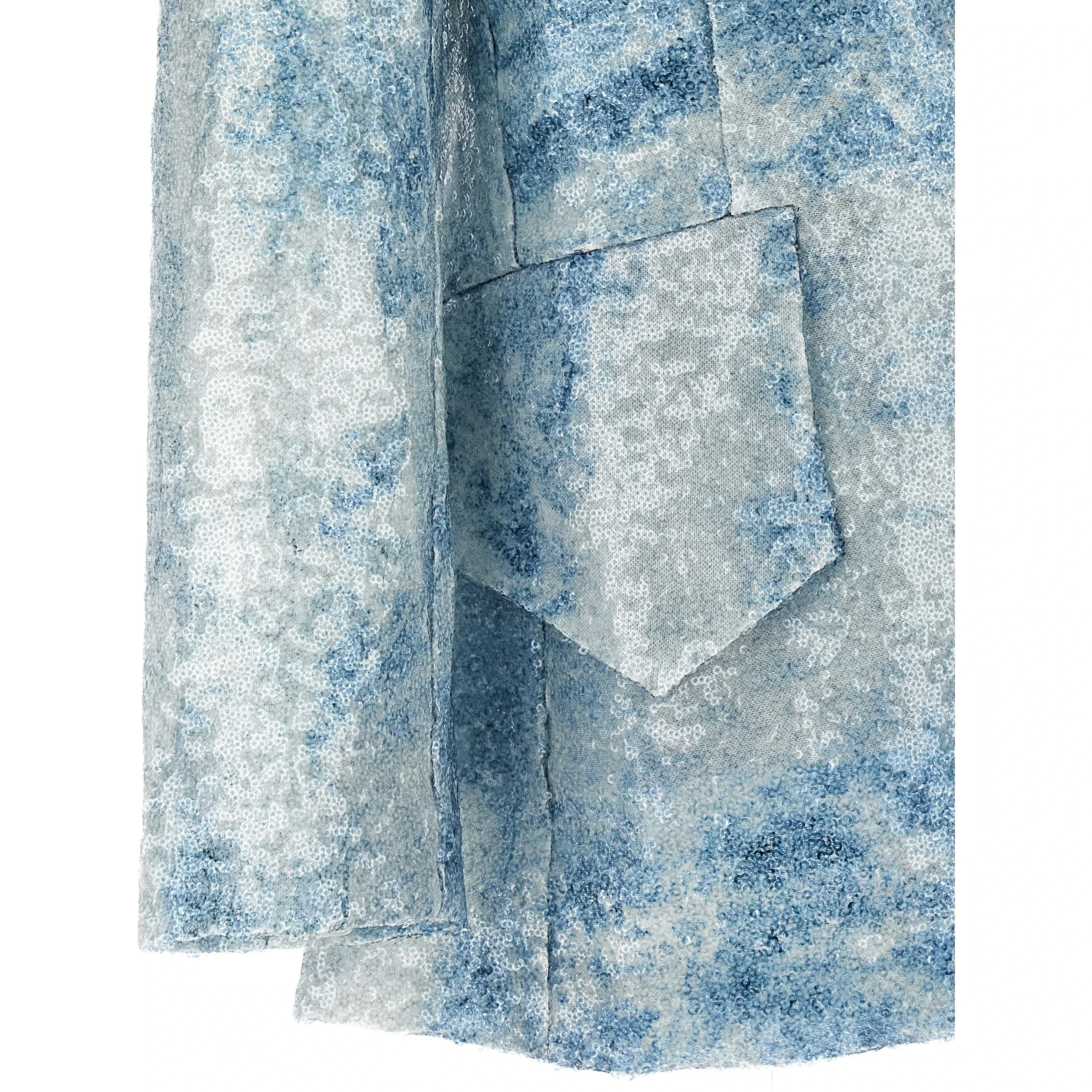 Blue Polyester Blazer
