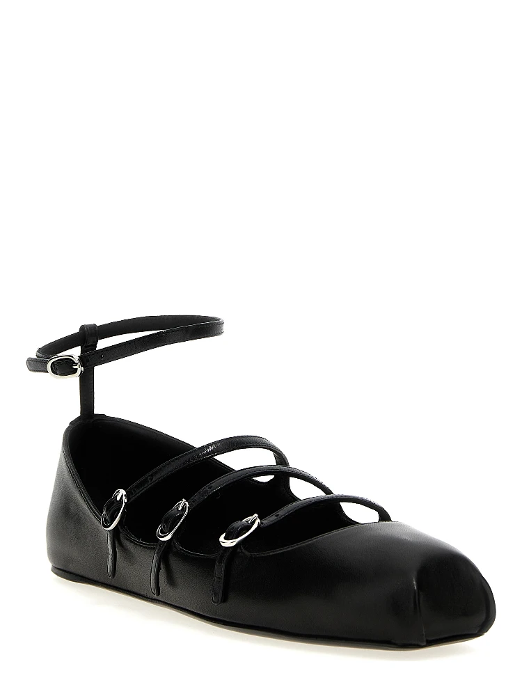 Black Calfskin Ballet Flats alternative