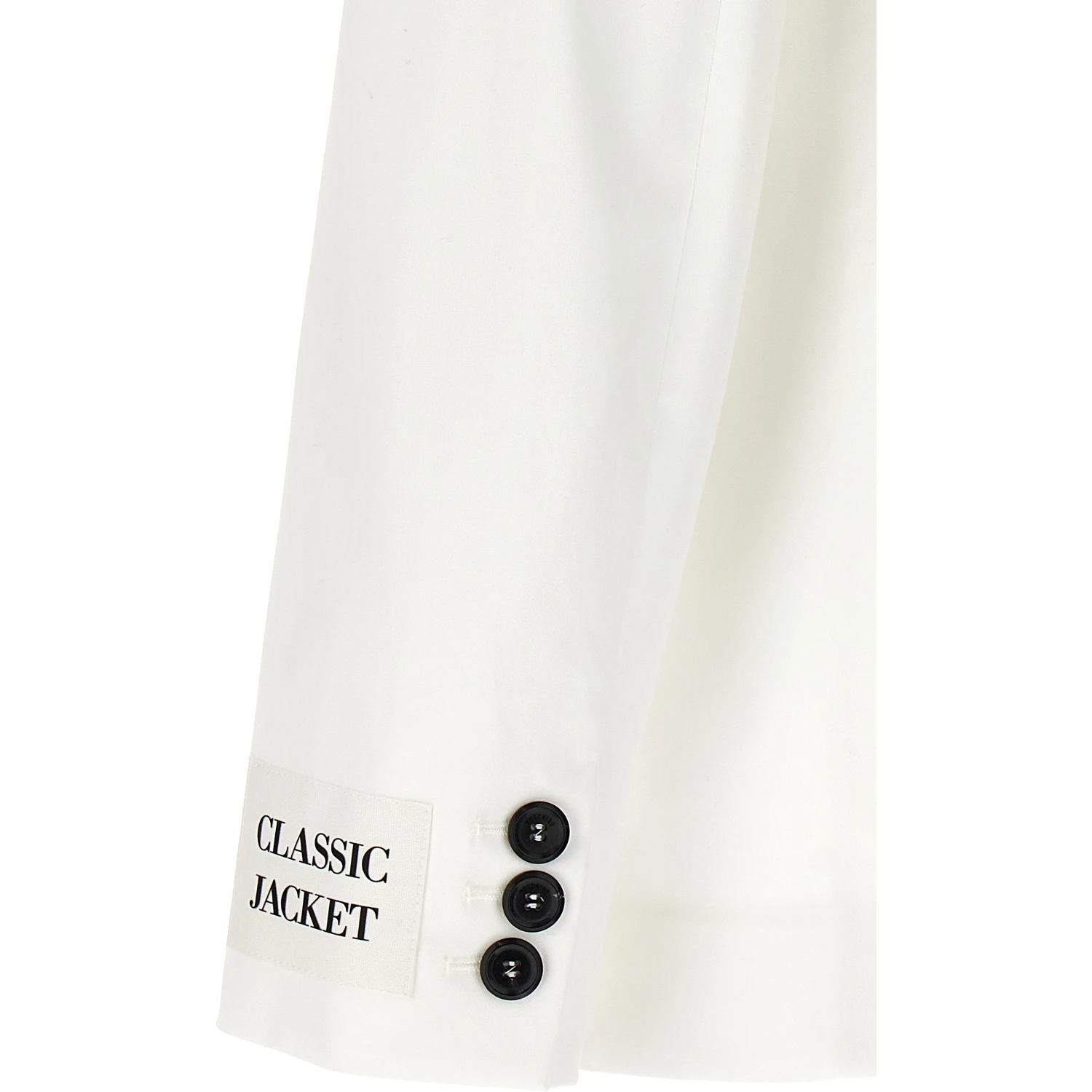 White Cotton Blazer