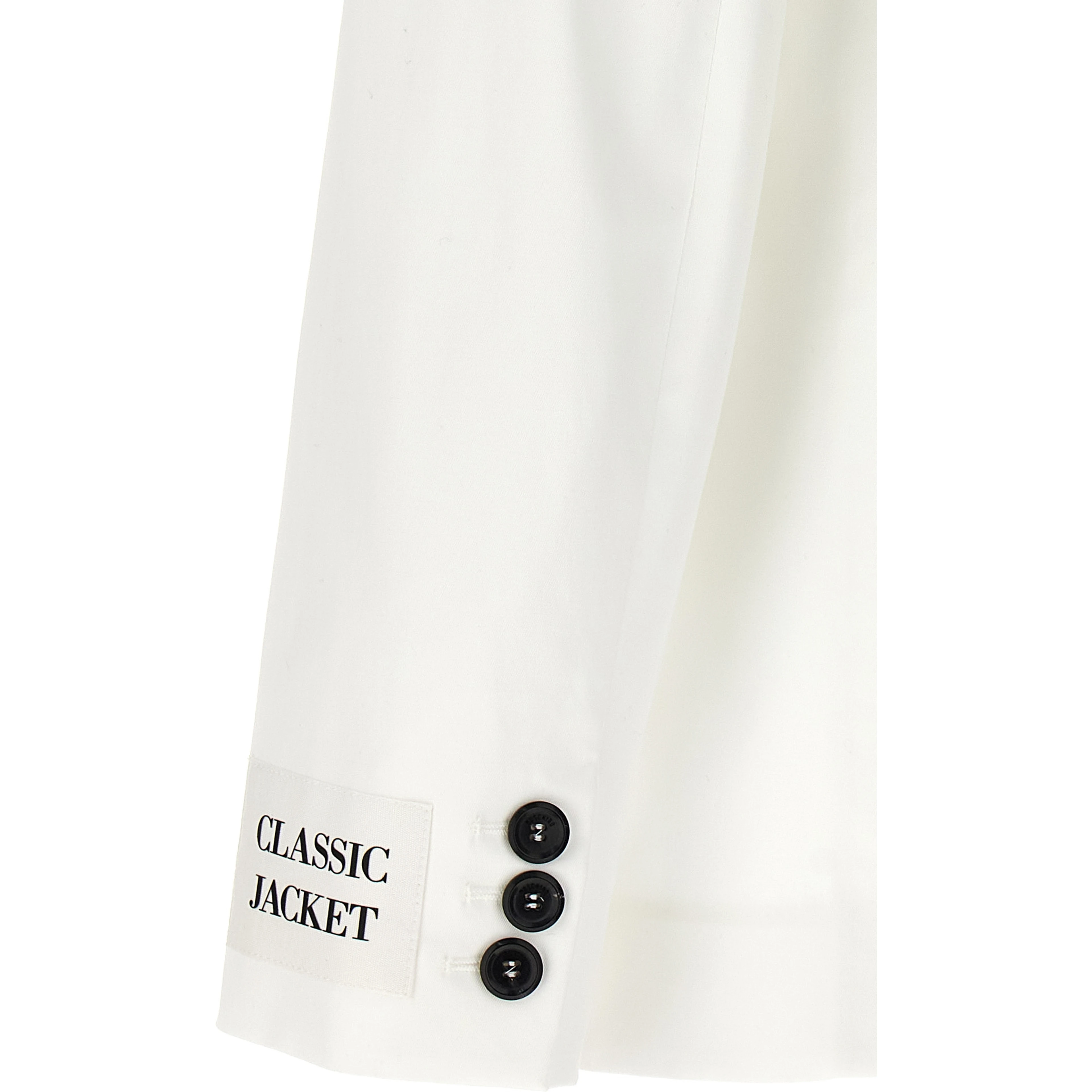 White Cotton Blazer