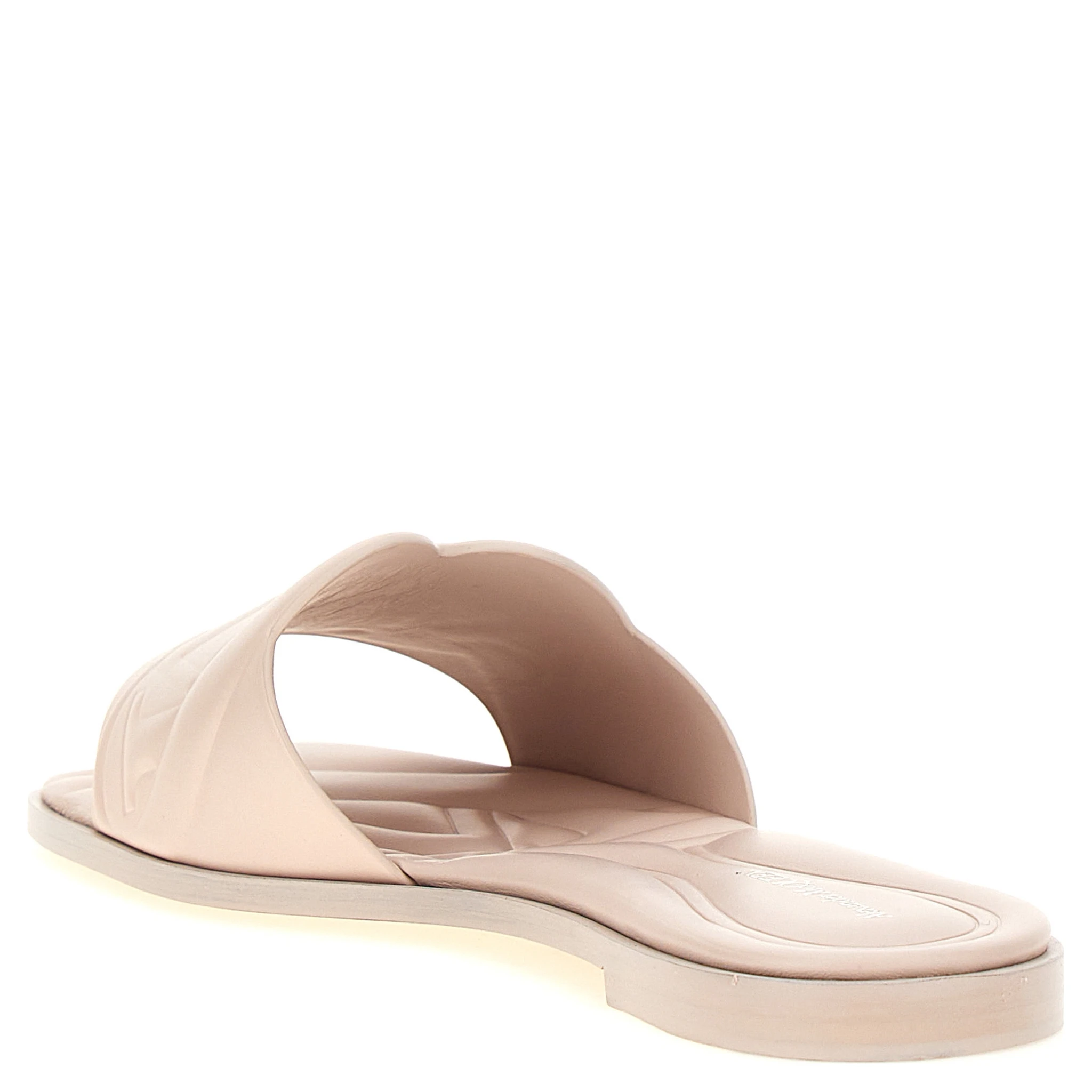 Multicolor Calfskin Slides