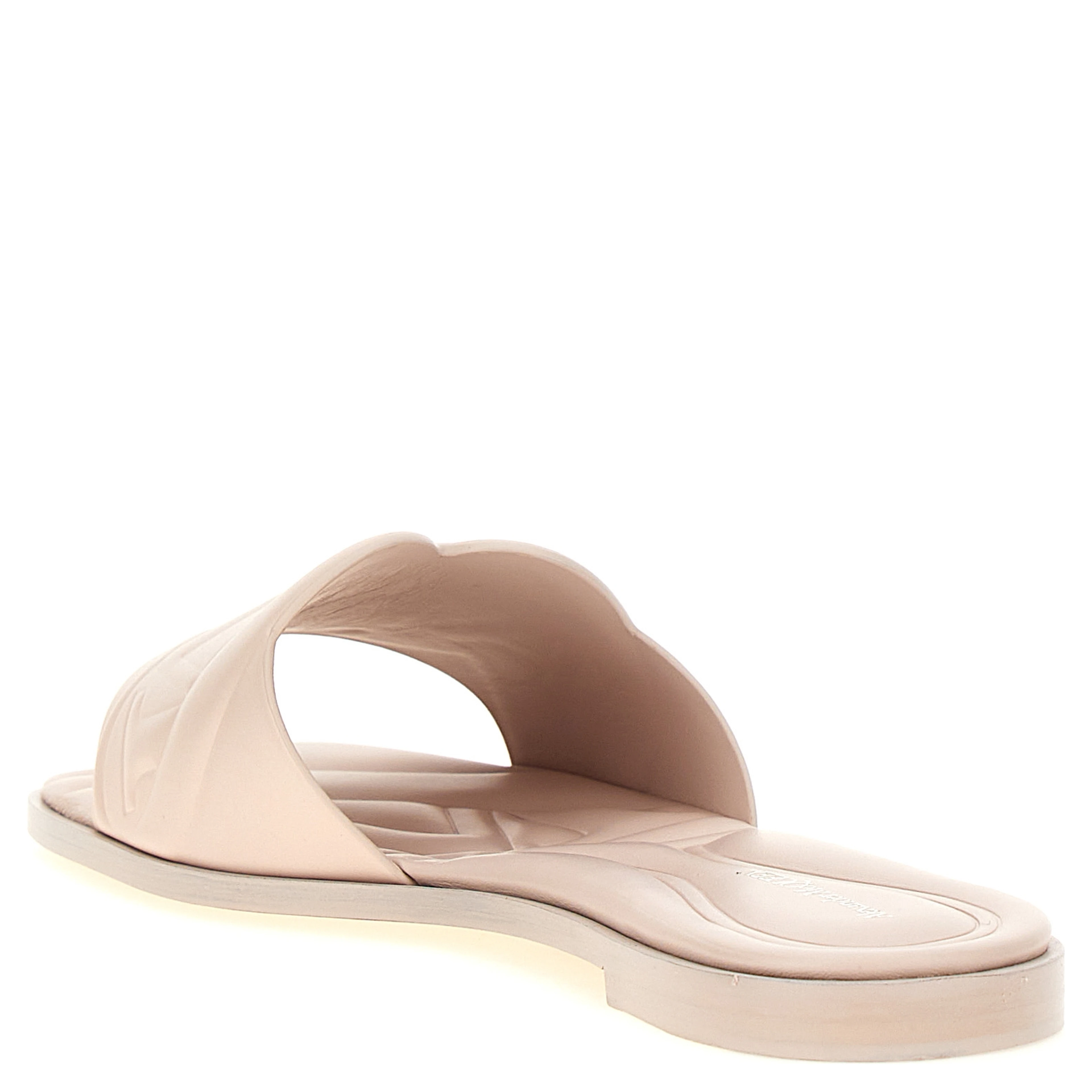 Multicolor Calfskin Slides