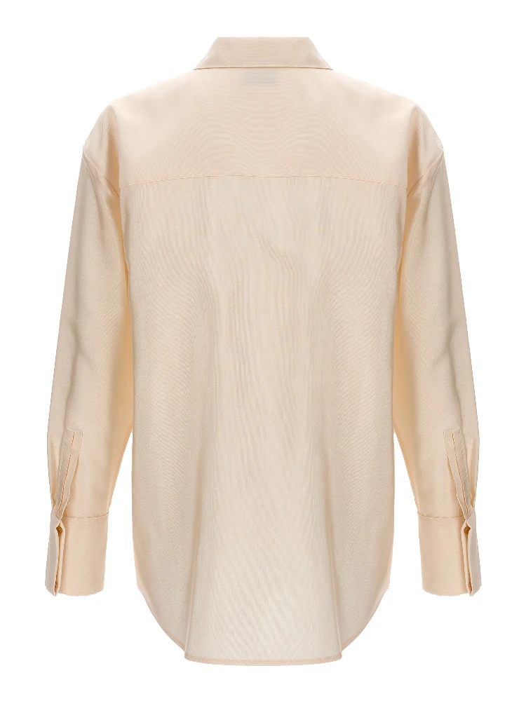 Beige Acetate Blouse alternative