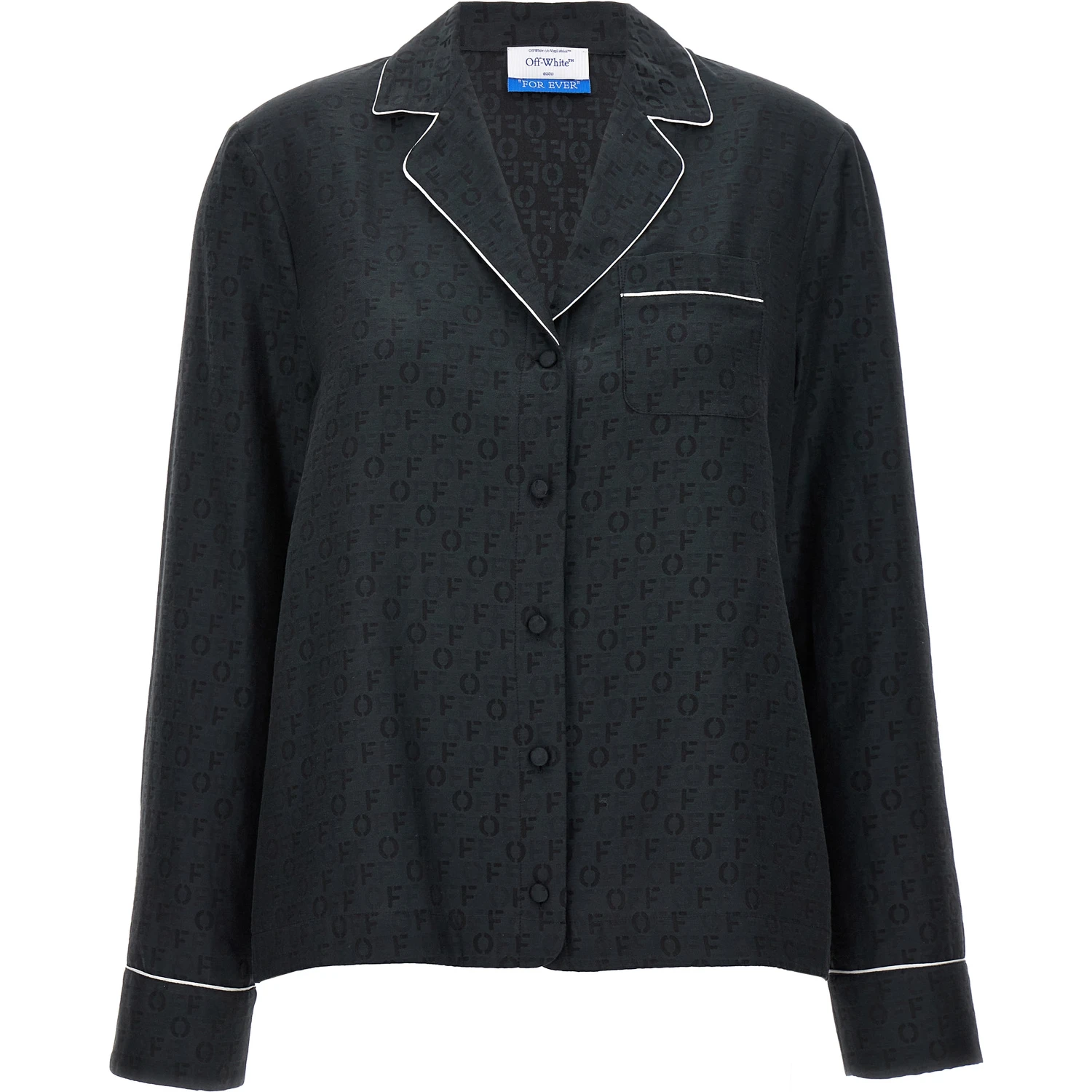 Black Silk Blouse