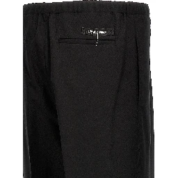 Black Virgin Wool Dress Pants