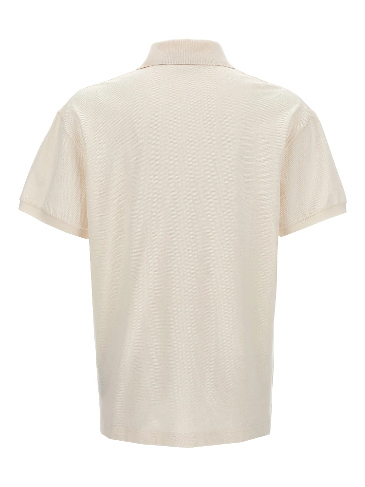 White Polyester Polo Shirt alternative