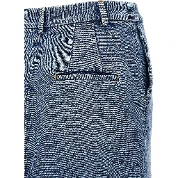 Blue Cotton Long Skirt