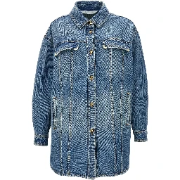 Blue Cotton Denim Jacket
