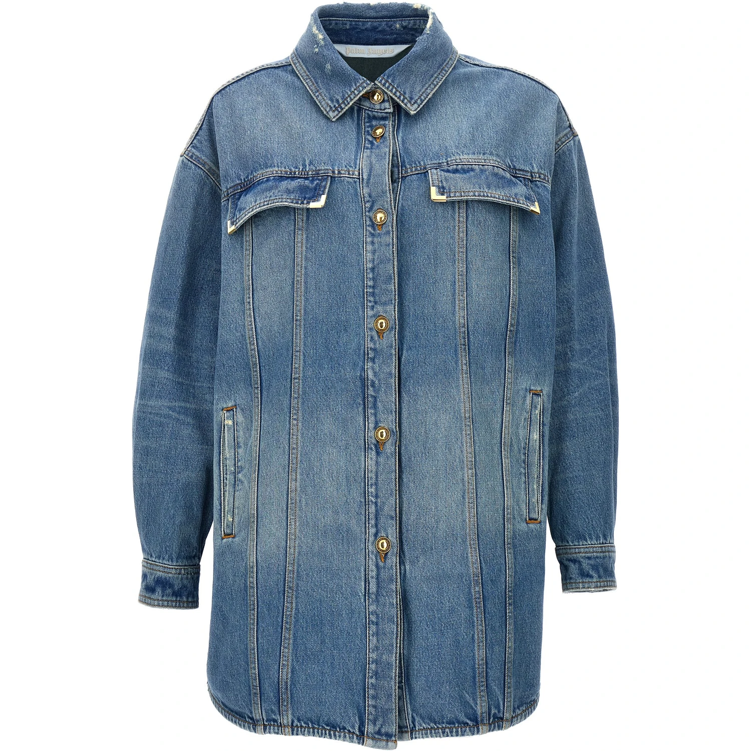 Blue Cotton Denim Jacket