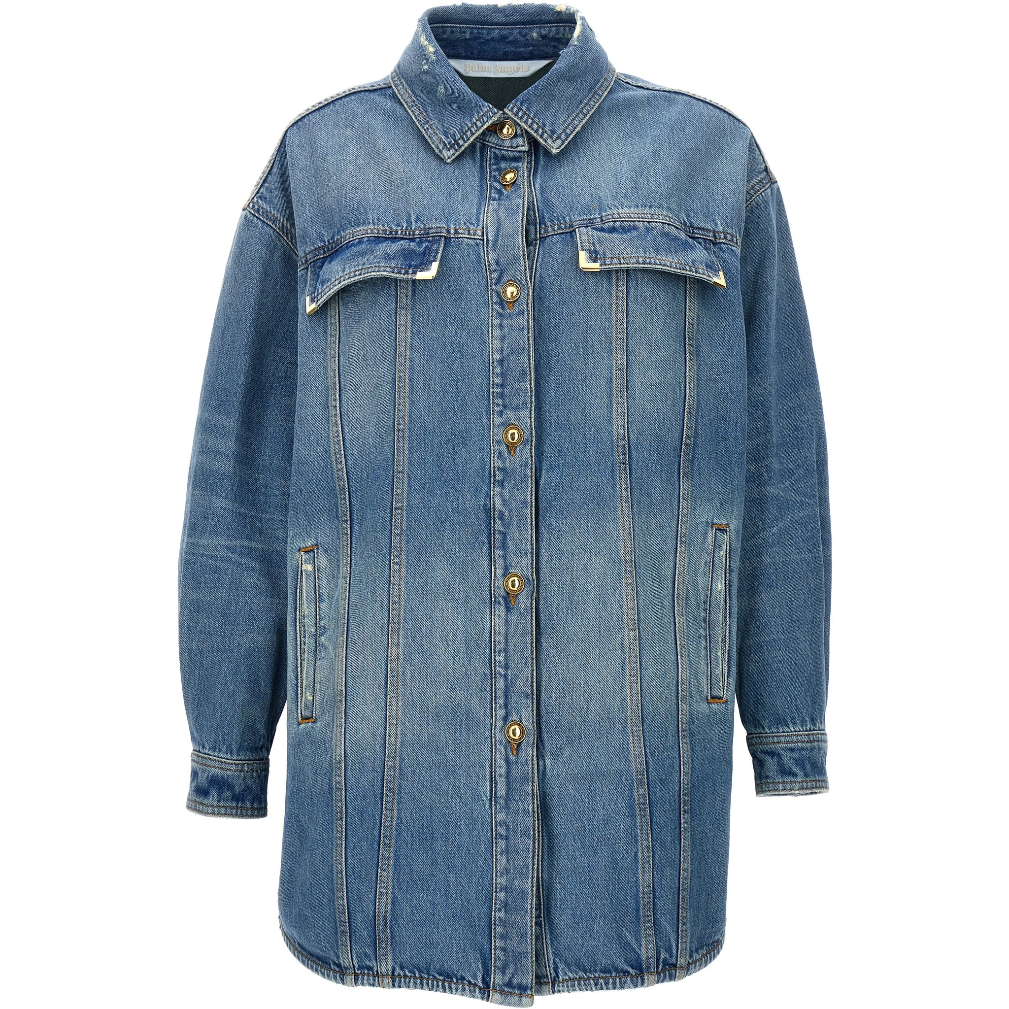 Blue Cotton Denim Jacket
