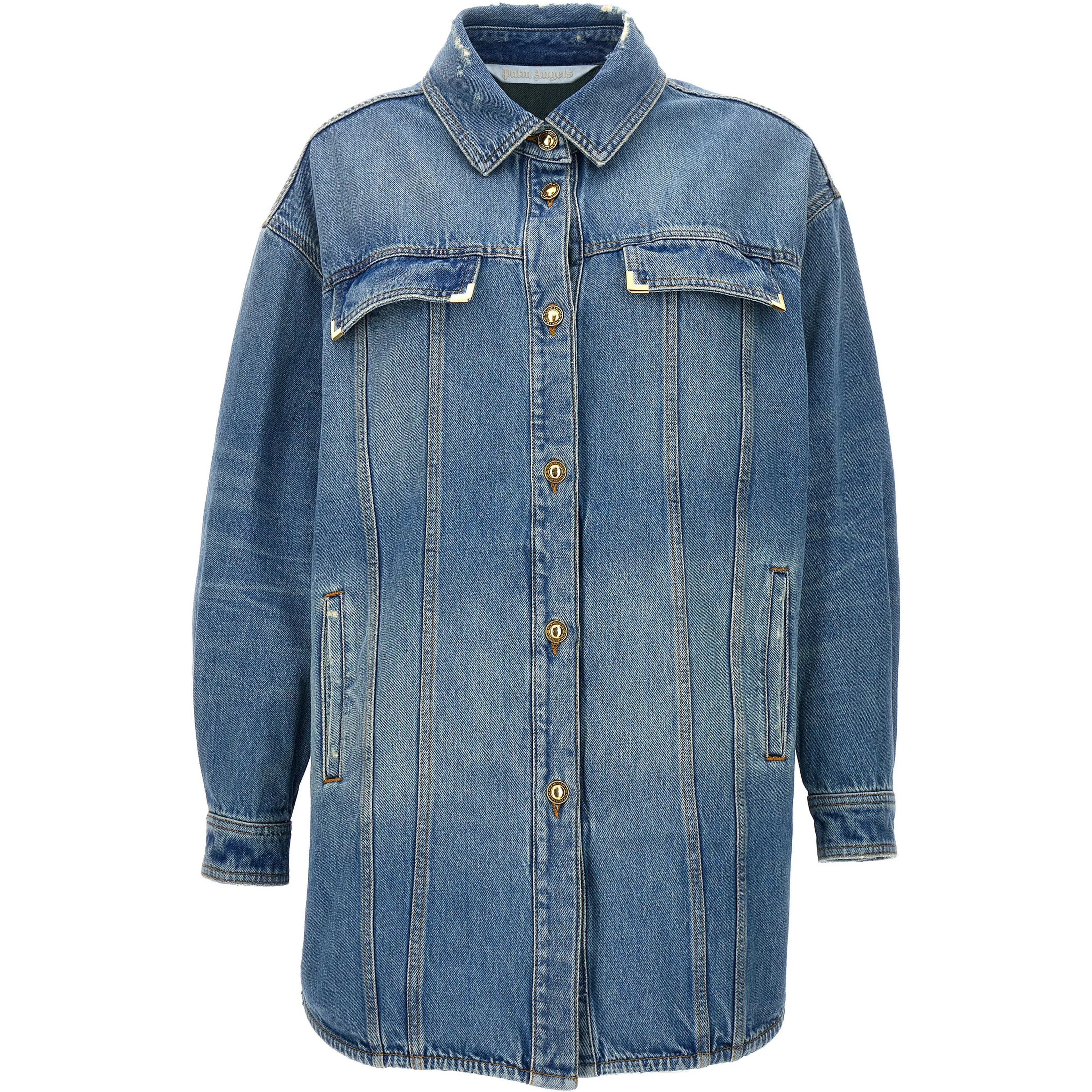 Blue Cotton Denim Jacket