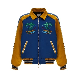 Multicolor Polyester Bomber