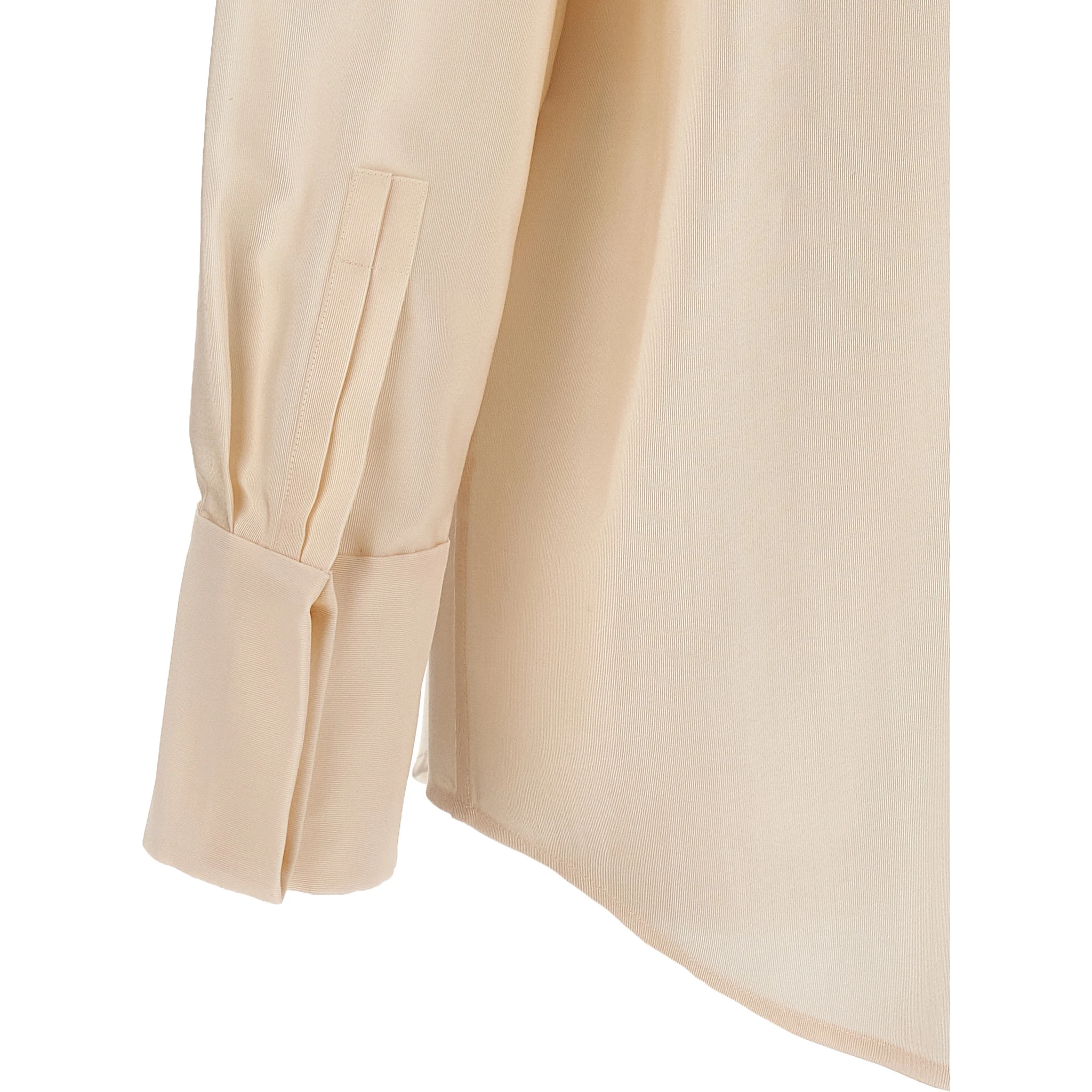 Beige Acetate Blouse