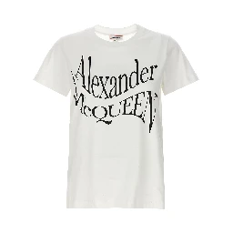 Bicolor Cotton T-Shirt