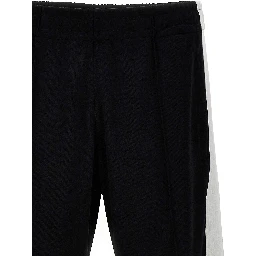 Bicolor Polyester Joggers (Workout Pants)