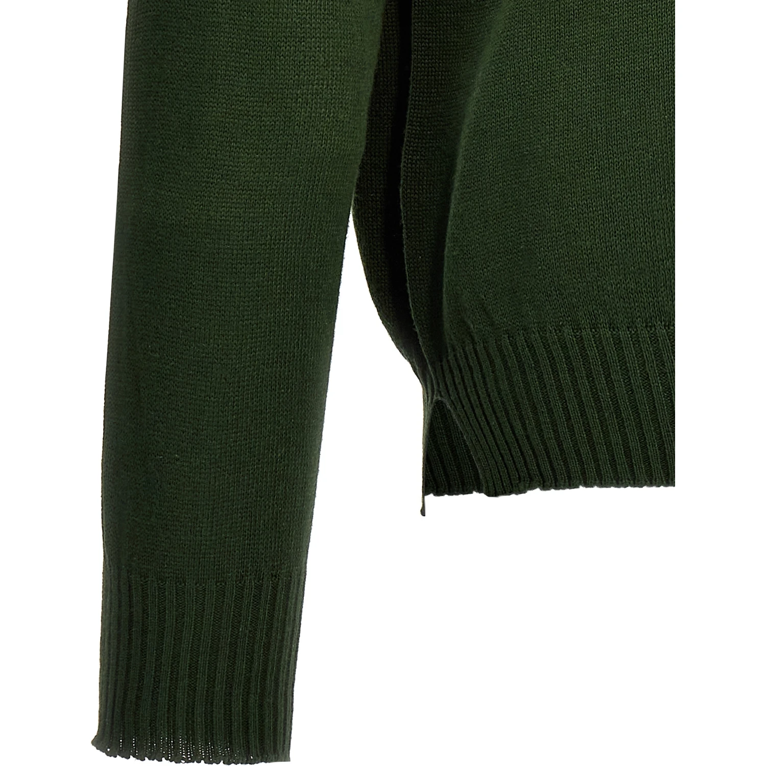 Bicolor Cotton Cardigan