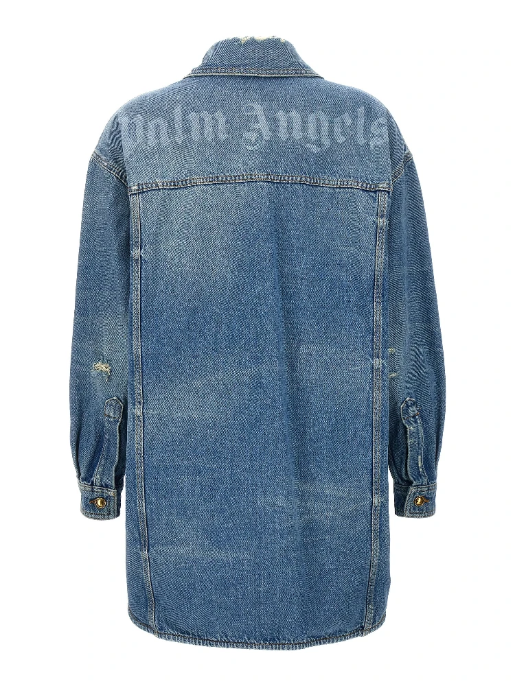 Blue Cotton Denim Jacket alternative