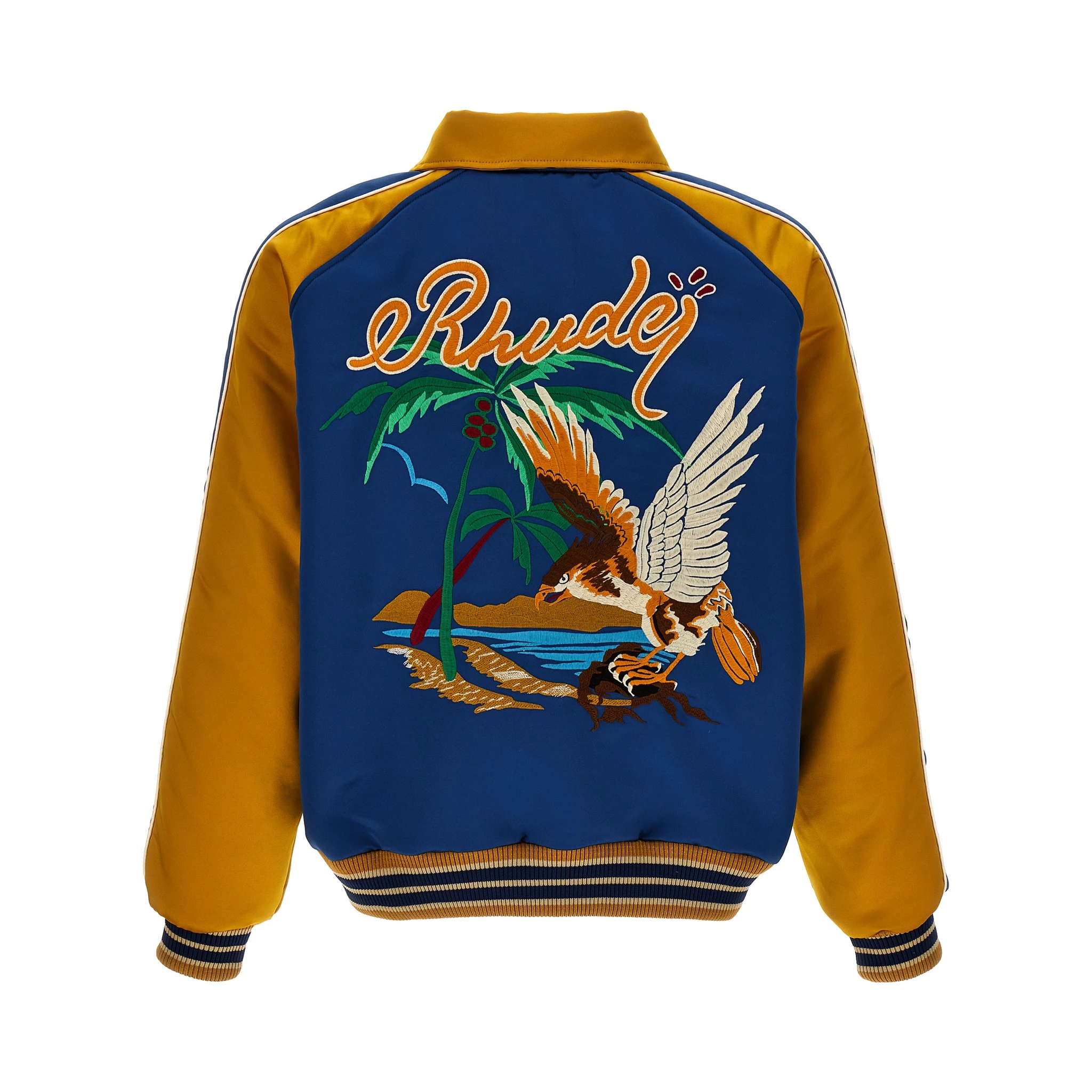 Multicolor Polyester Bomber