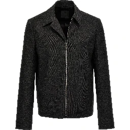 Gray Virgin Wool Jacket