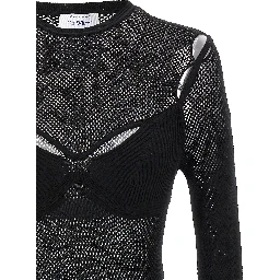 Black Viscose Tank Tops