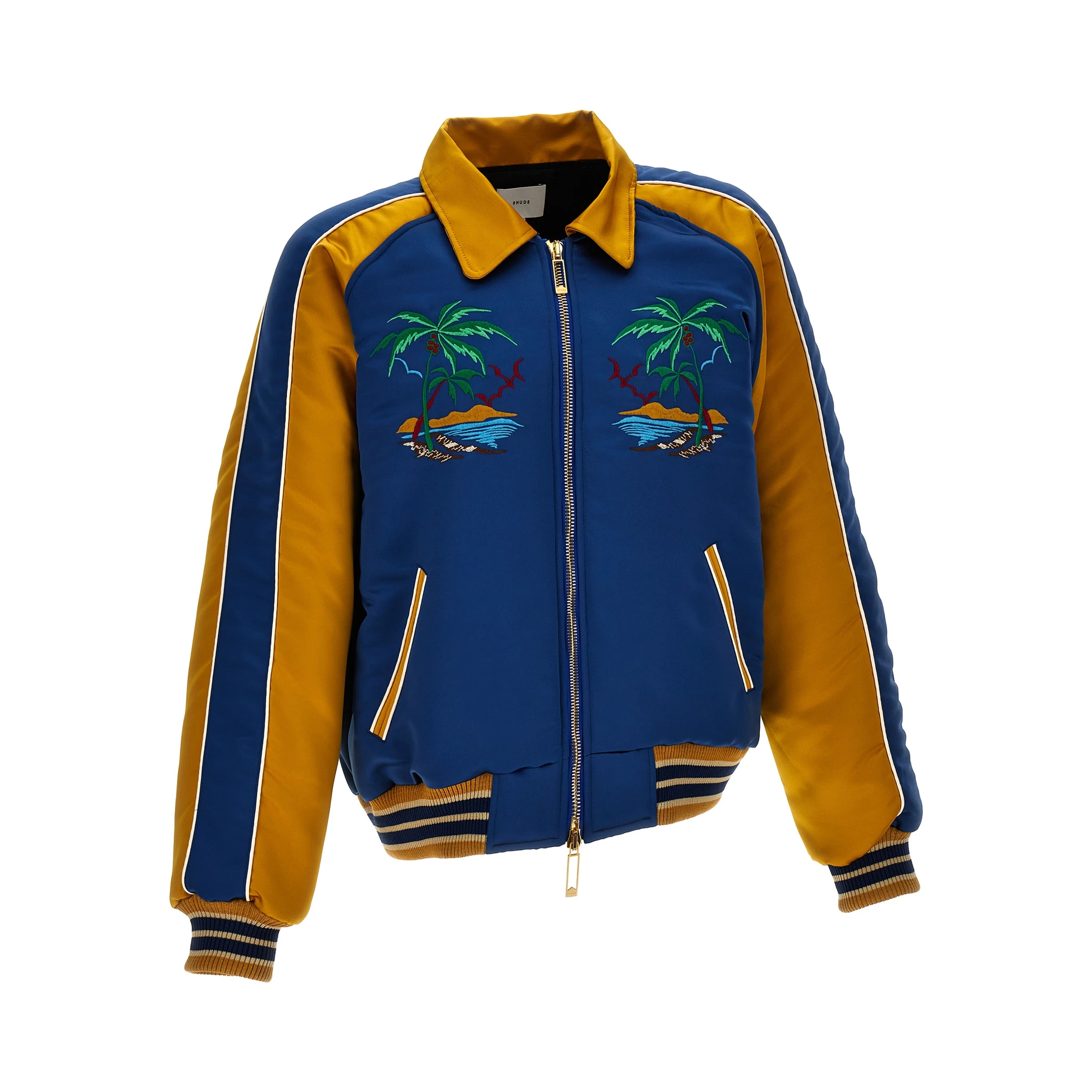 Multicolor Polyester Bomber