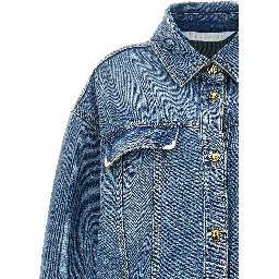 Blue Cotton Denim Jacket