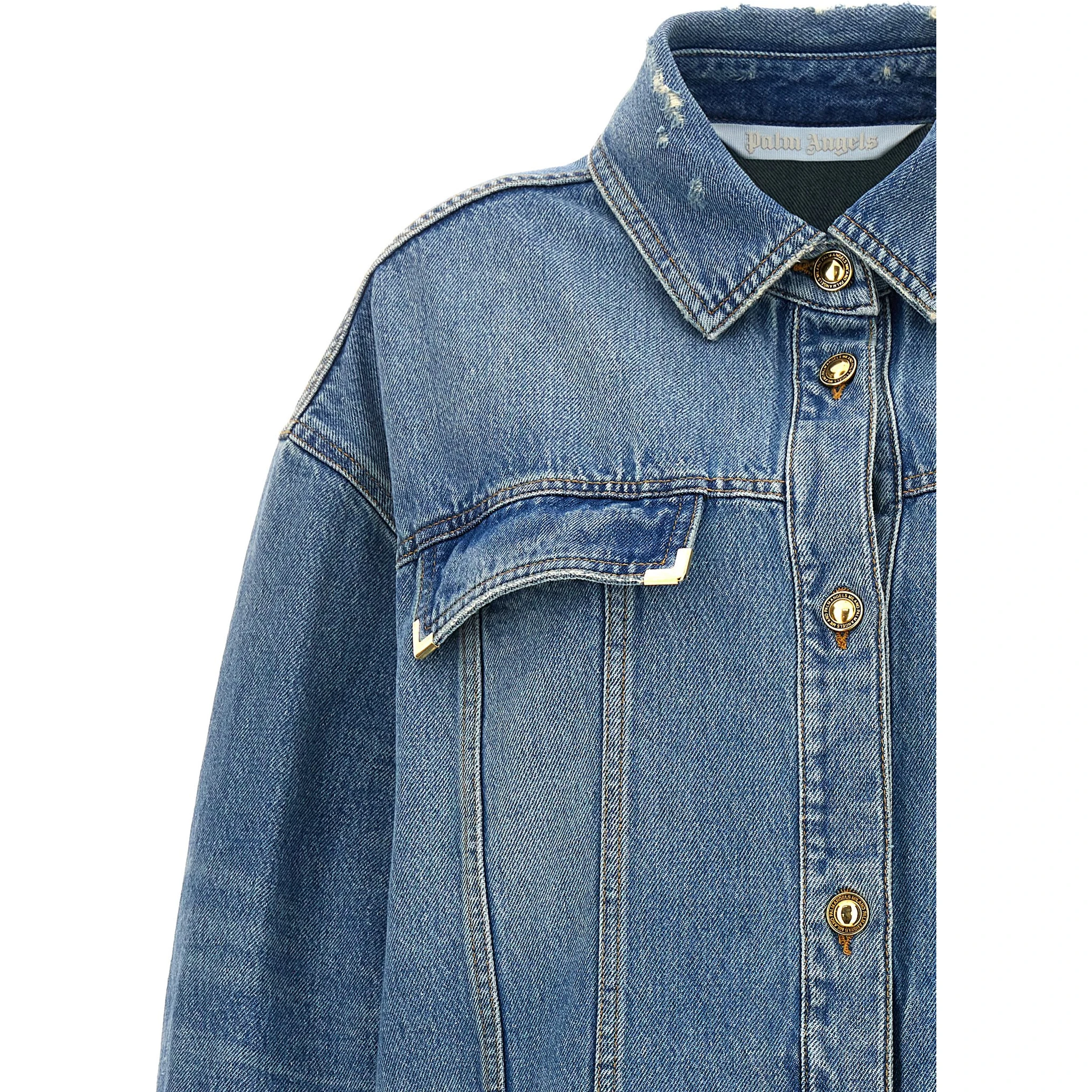Blue Cotton Denim Jacket