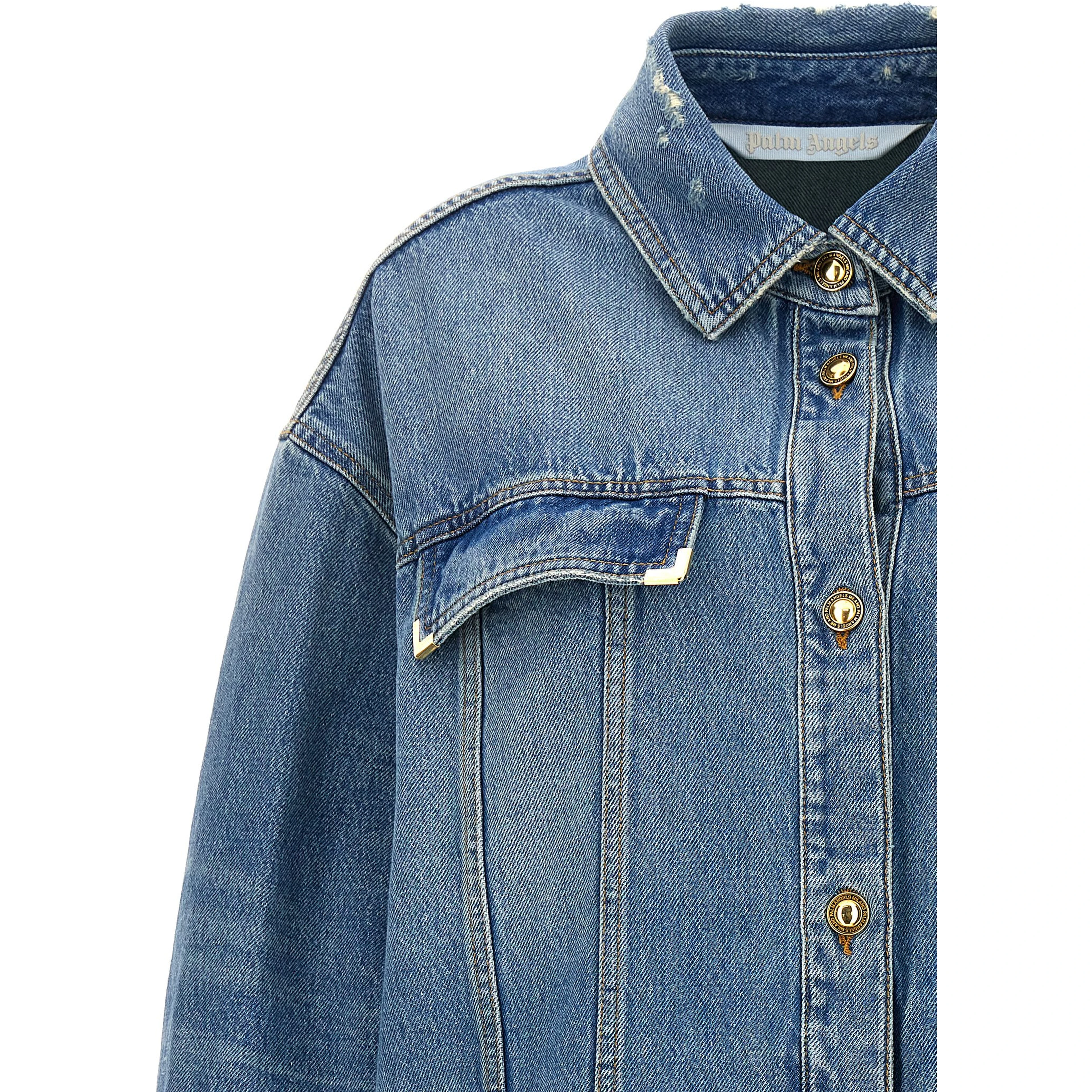 Blue Cotton Denim Jacket