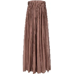 Multicolor Silk Long Dress